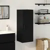 Image de vidaXL Armoire murale Chêne noir 34,5 x 34 x 90 cm Bois composite