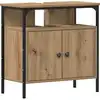 Image de vidaXL Armoire sous lavabo Artisan-Chêne 60x30x60 cm Bois composite