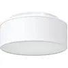 Image de vidaXL Plafonnier avec spots Blanc 30 x 30 x 13,5 cm Tissu