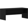 Image de vidaXL Armoire TV noir imitation chêne 100x40x40 cm Bois composite