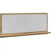 Image de vidaXL Tablette de miroir Artisan - Chêne 90 x 10,5 x 37 cm - Panneau de bois