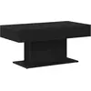 Image de Table basse en chêne noir 96X50X45 cm en bois Lumarko