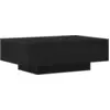 Image de Table Basse Chêne Noir 90X60X31 Cm Avec Bois d'Ingénierie Lumarko !