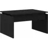 Image de Table Basse Chêne Noir 68X38X50 Cm Avec Bois d'Ingénierie Lumarko