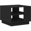 Image de Table basse en chêne noir 55X55X42 cm en bois Lumarko !