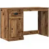 Image de vidaXL Bureau avec porte Vieux bois 50 x 115 x 75 cm Bois composite