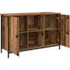 Image de vidaXL Ensemble d'armoires TV en vieux bois 101 x 35 x 65 cm Matériau dérivé du bois