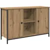 Image de Ensemble meuble TV vidaXL en chêne Artisan 101 x 35 x 65 cm, aggloméré