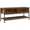 Image de Ensemble de meubles TV vidaXL, 100 x 35 x 45 cm, en bois massif et panneaux de particules