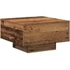 Image de vidaXL Table basse en vieux bois 55 x 55 x 31 cm