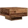 Image de vidaXL Table basse en vieux bois 55 x 55 x 31 cm Bois composite