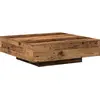 Image de vidaXL Couchtisch Altholz 100 x 100 x 31 cm