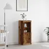 Image de Buffet LED vidaXL marron 41 x 37 x 100 cm en aggloméré