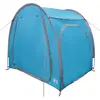 Image de vidaXL Garage à vélos avec toit avec stockage Bleu 218 x 156 x 180 cm