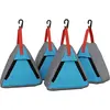 Image de Vidaxl Storage Bag 4 Pcs Grey And Blue 24 X 16 X 24 Cm Oxford