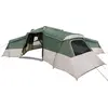 Image de Tente familiale vidaXL avec toit et rangement Vert 833 x 585 x 216 cm Taffetas