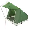 Image de Tente de camping vidaXL avec toit et espace de rangement, verte, 282 x 225 x 154 cm, en taffetas