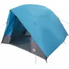 Image de Tente de camping vidaXL avec toit et espace de rangement, bleue, 320 x 275 x 190 cm, en taffetas