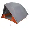 Image de Tente de camping vidaXL avec toit, gris et orange, 320 x 275 x 190 cm, en taffetas