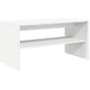 Image de vidaXL Armoire TV Blanc 80x40x40cm Bois composite