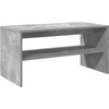 Image de vidaXL Armoire TV gris béton 80x40x40 cm Bois composite
