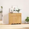Image de vidaXL Sideboard Drammen chêne 79 x 43 x 75,5 cm pin massif