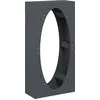 Image de vidaXL Étagère à bois de chauffage anthracite 50x23x100 cm Acier laminé à froid