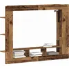 Image de vidaXL Armoire TV murale vieux bois 152 x 22 x 113 cm Bois composite
