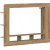 Image de vidaXL Armoire TV Chêne Artisan 152 x 22 x 113 cm Bois composite