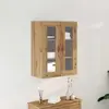 Image de vidaXL Armoire murale Artisan-Chêne 69,5 x 34 x 90 cm Bois composite