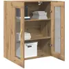 Image de vidaXL Armoire murale Artisan-Chêne 69,5 x 34 x 90 cm Bois composite