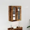 Image de vidaXL Armoire murale vieux bois 69,5 x 34 x 90 cm Bois composite