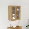 Image de vidaXL Armoire murale Artisan-Chêne 69,5 x 34 x 90 cm Bois composite