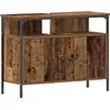 Image de Meuble sous-vasque vidaXL en bois recyclé 80 x 30 x 60 cm, aggloméré