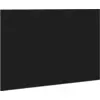 Image de vidaXL Tête de lit murale noire imitation chêne Bois composite