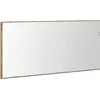 Image de vidaXL Miroir Artisan-Chêne 80 x 37 cm verre et bois engineered
