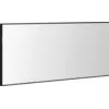 Image de Miroir vidaXL, noir, imitation chêne, 80 x 37 cm