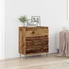 Image de vidaXL Buffet avec tiroirs vieux bois 60 x 35 x 70 cm Bois composite
