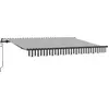 Image de vidaXL Store rétractable anthracite 250 x 200 cm Tissu