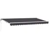 Image de vidaXL Cadre de store anthracite 350 x 200 cm