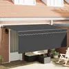 Image de vidaXL, store enrouleur anthracite, 400 x 200 cm