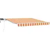 Image de vidaXL Store extensible jaune et orange 300 x 250 cm