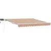 Image de vidaXL Store rétractable multicolore 300 x 250 cm en tissu et acier