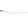 Image de vidaXL Store rétractable blanc 350 x 250 cm Tissu et acier
