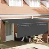 Image de vidaXL Store rétractable Anthracite 400 x 300 cm