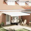 Image de vidaXL, store enrouleur blanc, 450 x 300 cm, polyester