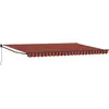 Image de vidaXL Store orange et marron 500 x 300 x 165 cm