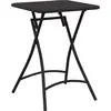 Image de vidaXL Table de bistrot anthracite 55 x 55 x 72,5 cm