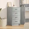 Image de vidaXL Sideboard gris béton 40 x 41 x 75 cm Bois composite