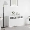 Image de vidaXL Sideboard Blanc 116 x 30 x 75 cm Bois composite